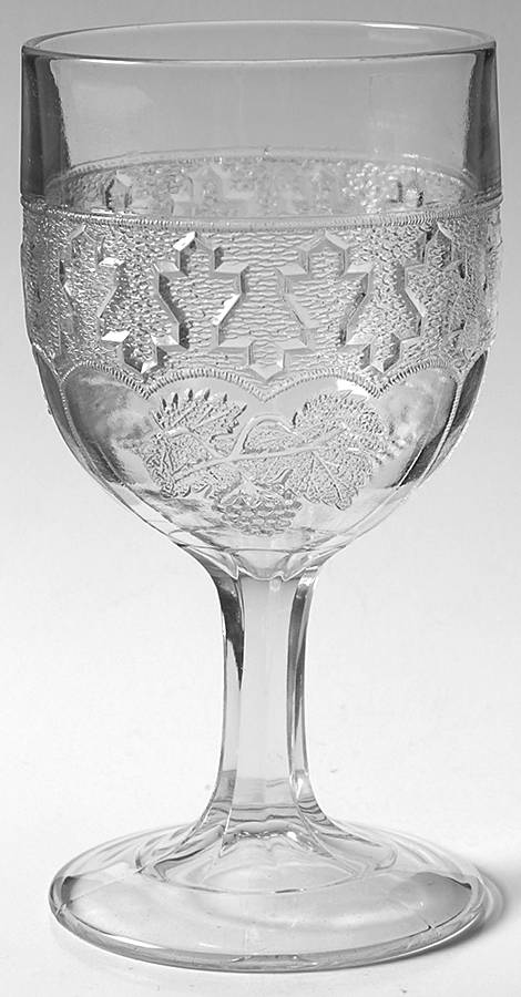 Keystone Grape Water Goblet by Unknown Manufacturer-1