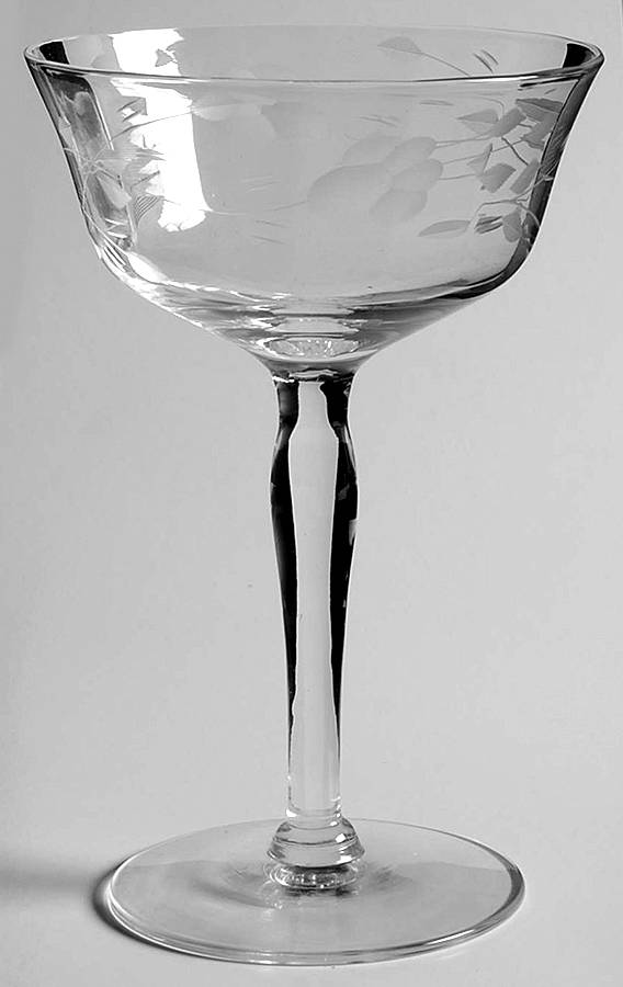 UNK14326 Champagne/Tall Sherbet by Unknown Manufacturer-1