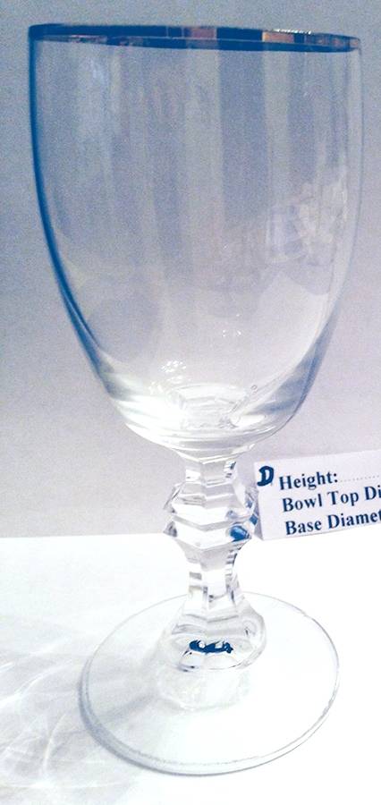 UNK13550 Water Goblet by Unknown Manufacturer-1