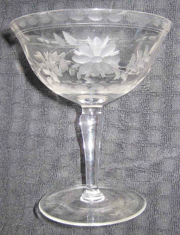 UNK14593 Champagne/Tall Sherbet by Unknown Manufacturer-1