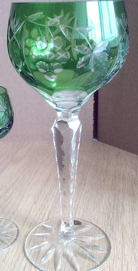 UNK14608 Emerald Green Hock Wine by Unknown Manufacturer-1
