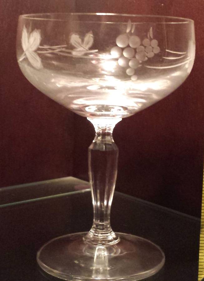 UNK14642 Champagne/Tall Sherbet by Unknown Manufacturer-1