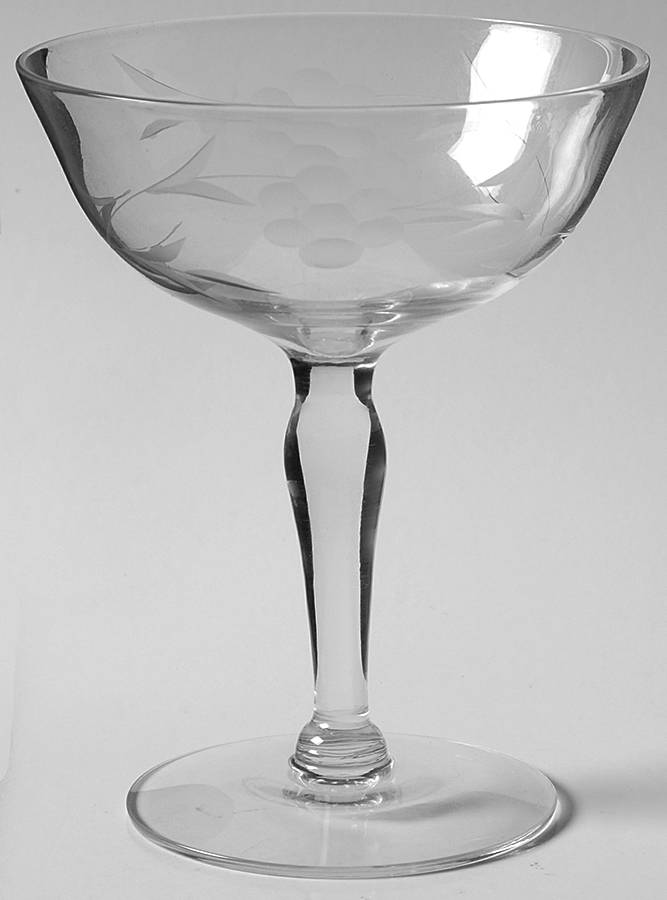 UNK13578 Champagne/Tall Sherbet by Unknown Manufacturer-1