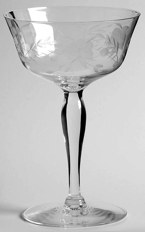 UNK14717 Champagne/Tall Sherbet by Unknown Manufacturer-1