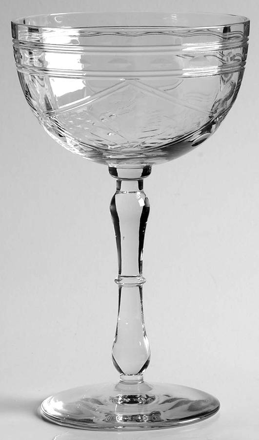 UNK14825 Champagne/Tall Sherbet by Unknown Manufacturer-1