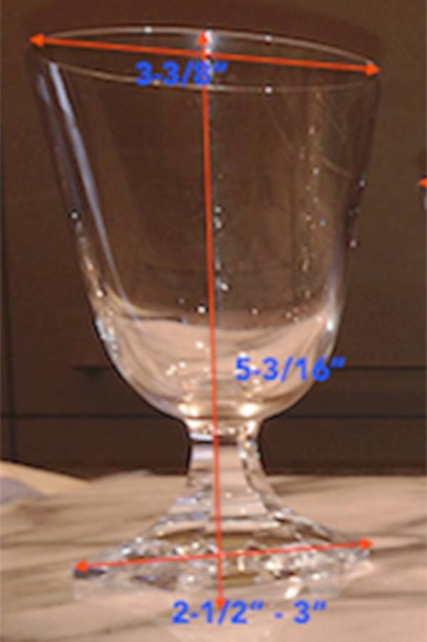 UNK14853 Water Goblet by Unknown Manufacturer-1