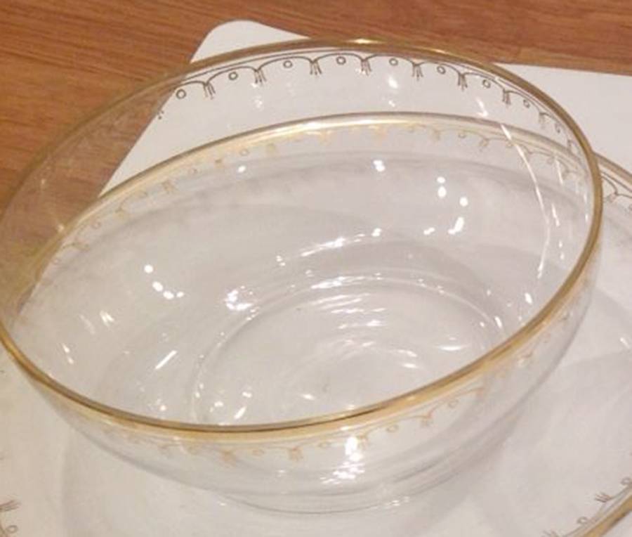 UNK15005 Finger Bowl & Underplate by Unknown Manufacturer-1