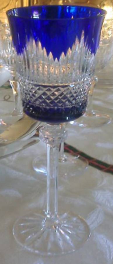 UNK17373 Cobalt Blue Water Goblet by Unknown Manufacturer-1