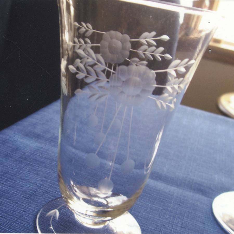 UNK15134 Footed Tumbler by Unknown Manufacturer-1