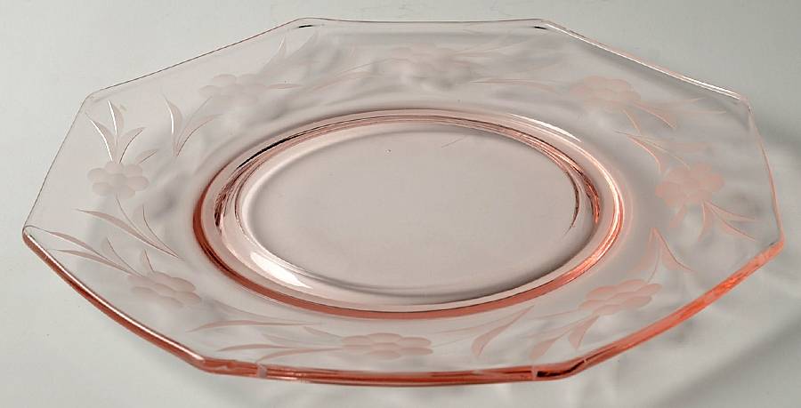 UNK17917 Octagonal Luncheon Plate by Unknown Manufacturer-1