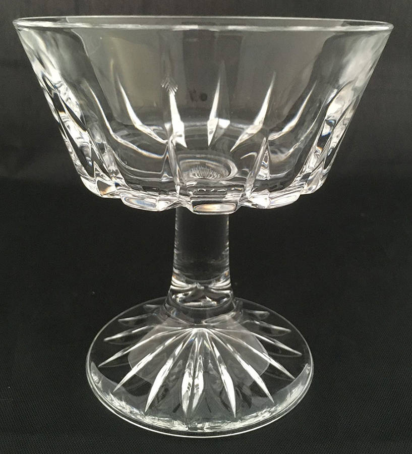 Zeus Champagne/Tall Sherbet by Royal Crystal Rock-1