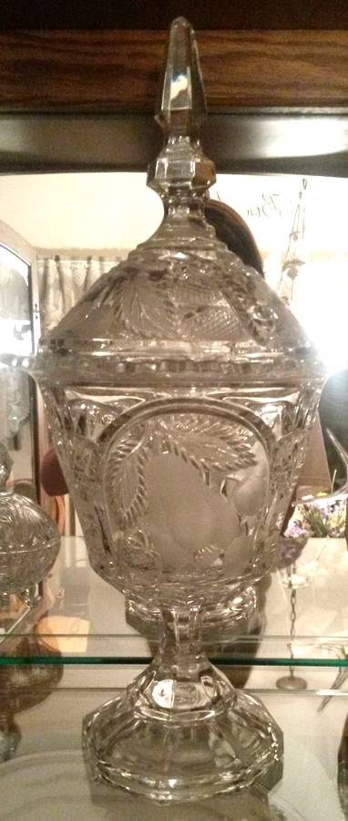 UNK17987 Candy Jar & Lid by Unknown Manufacturer-1