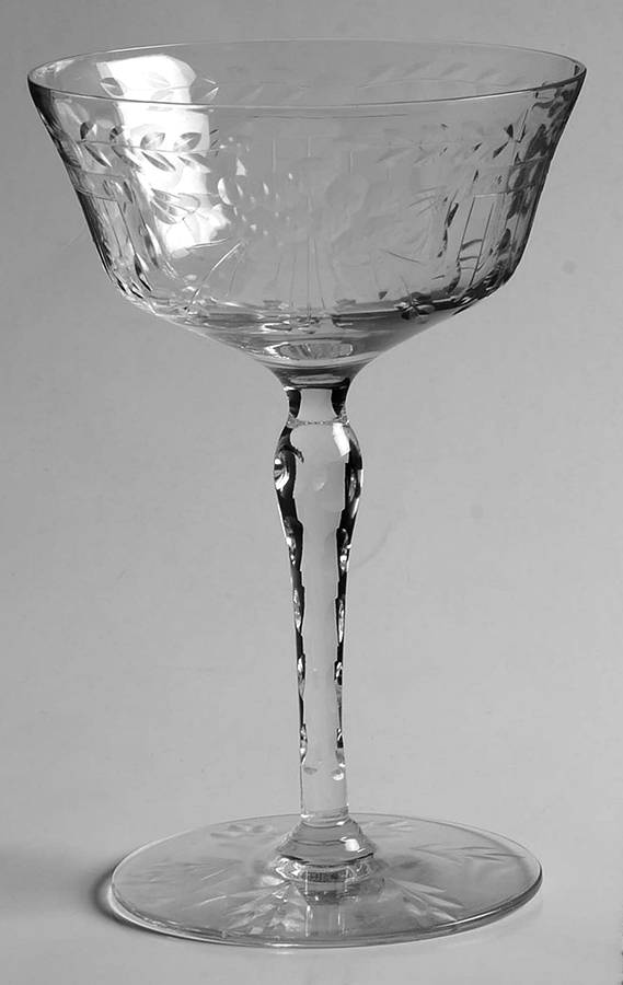 UNK17428 Champagne/Tall Sherbet by Unknown Manufacturer-1