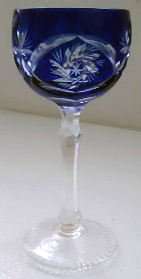 UNK15540 Cobalt Blue Cordial by Unknown Manufacturer-1