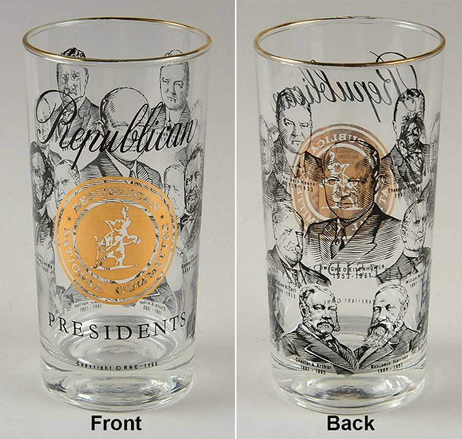 Republican National Committee Highball Glass by Unknown Manufacturer-1