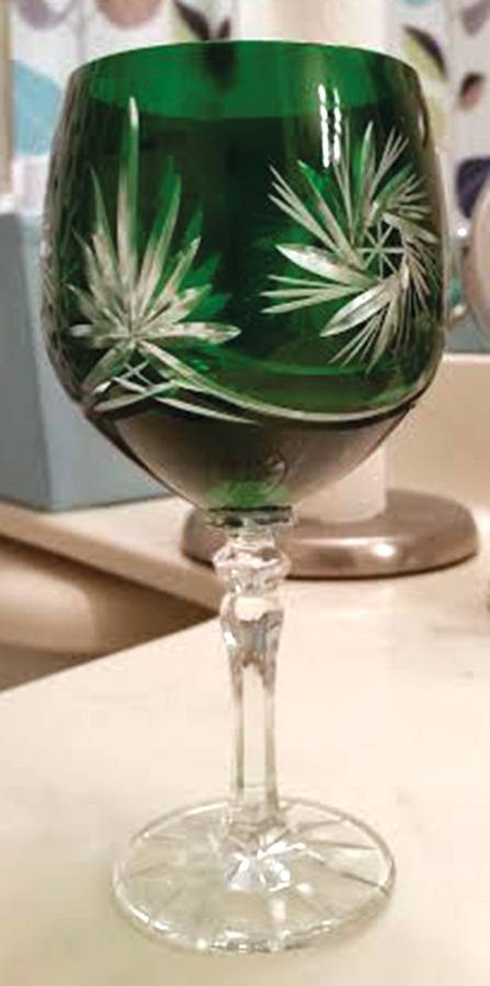 UNK15583 Emerald Green Hock Wine by Unknown Manufacturer-1