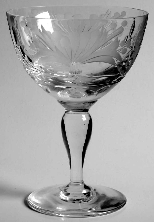 UNK15764 Champagne/Tall Sherbet by Unknown Manufacturer-1