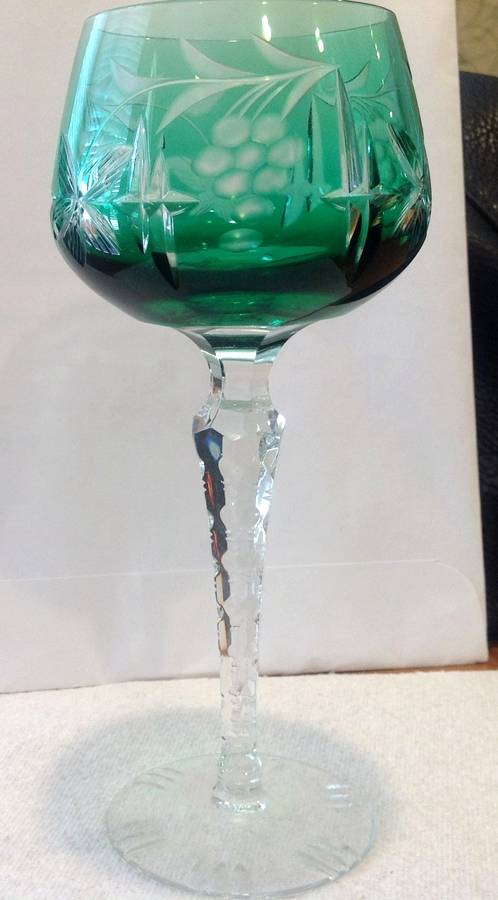 UNK15683 Emerald Green Hock Wine by Unknown Manufacturer-1