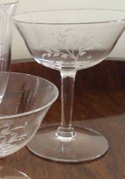 Lyric Champagne/Tall Sherbet by Unknown Manufacturer-1