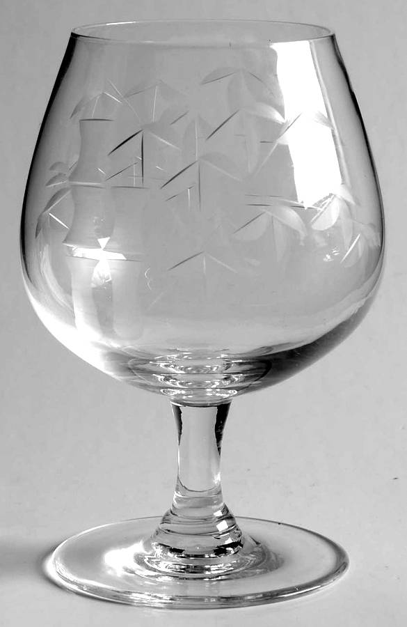 UNK17010 Small Brandy Glass by Unknown Manufacturer-1