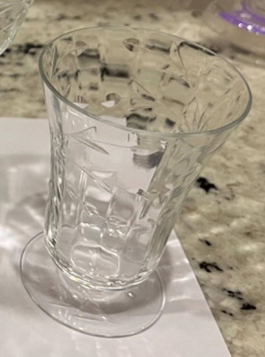 UNK15951 Footed Tumbler by Unknown Manufacturer-1