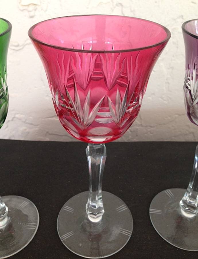 UNK17932 Ruby Water Goblet by Unknown Manufacturer-1