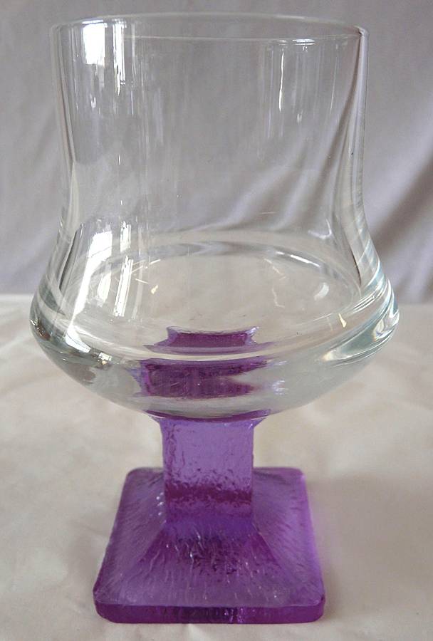 UNK16028 Purple Water Goblet by Unknown Manufacturer-1