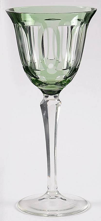 UNK17475 Green Water Goblet by Unknown Manufacturer-1