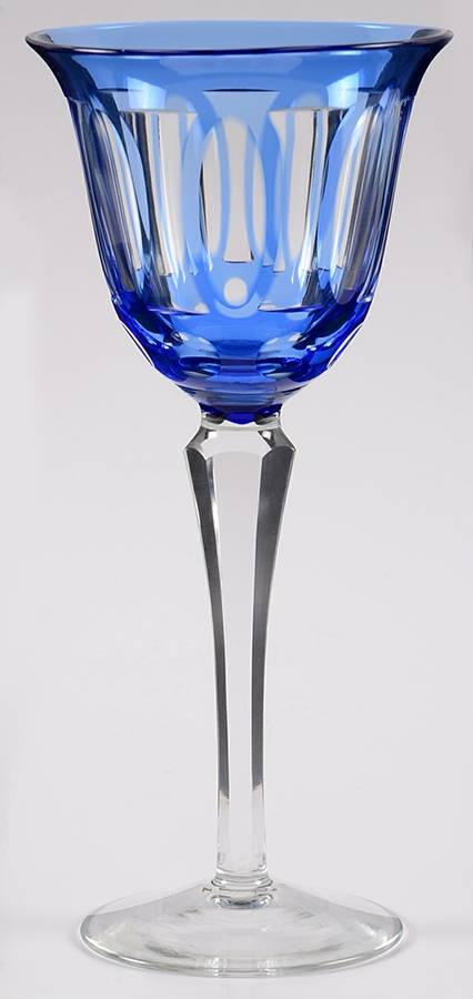 UNK17475 Blue Water Goblet by Unknown Manufacturer-1