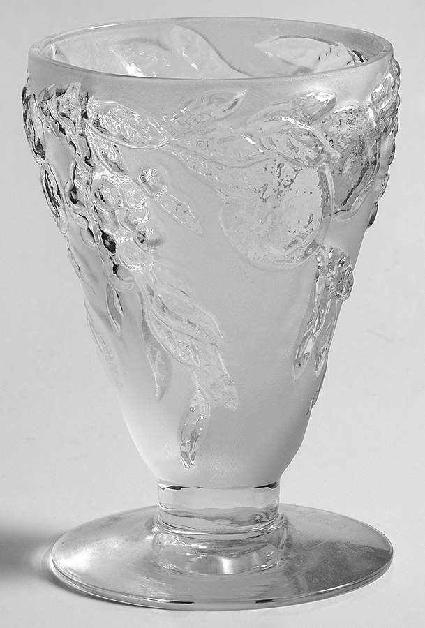 Martele Fruit Frosted-Clear Juice Glass by Consolidated-1