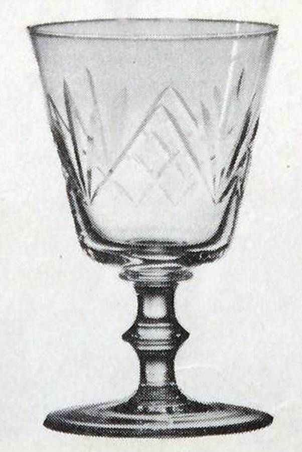 Normandy Water Goblet by Unknown Manufacturer-1