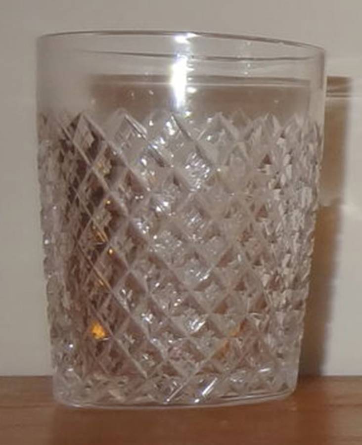 UNK19081 Flat Tumbler by Unknown Manufacturer-1