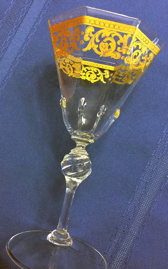 MUR27 Water Goblet by Murano Glass-1