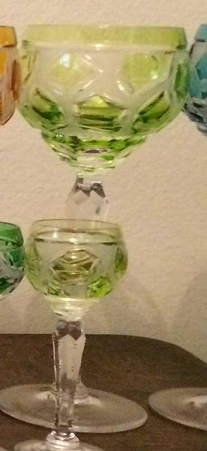 UNK18215 Chartreuse Wine Hock by Unknown Manufacturer-1