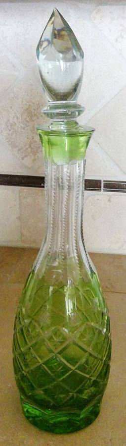 UNK16260 Decanter & Stopper by Unknown Manufacturer-1