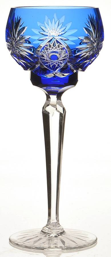 UNK19093 Cobalt Blue Hock Wine by Unknown Manufacturer-1