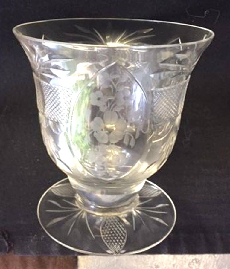 UNK19220 Footed Tumbler by Unknown Manufacturer-1