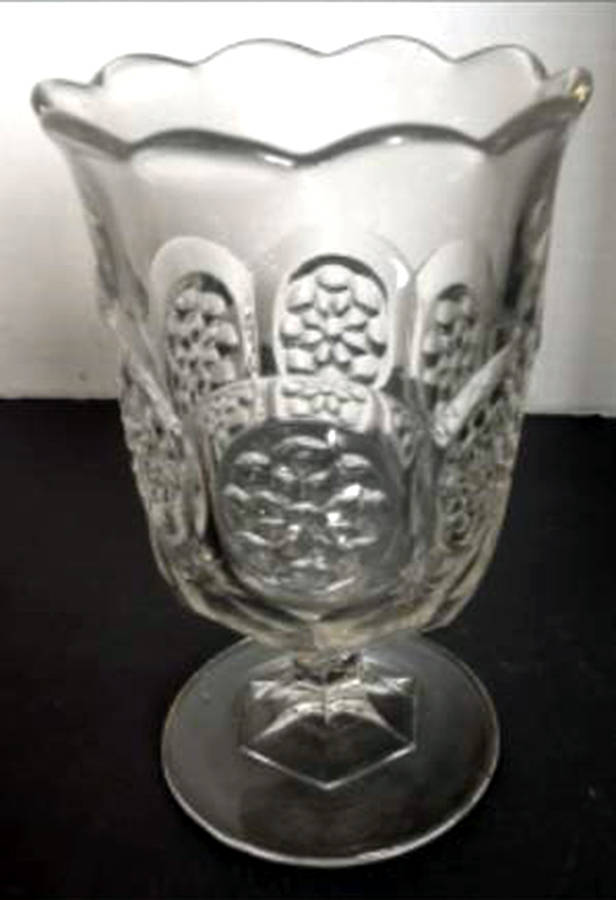 Flowered Oval Open Spooner by Unknown Manufacturer-1
