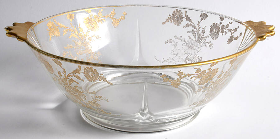 UNK19287 10" Handled Bowl by Unknown Manufacturer-1