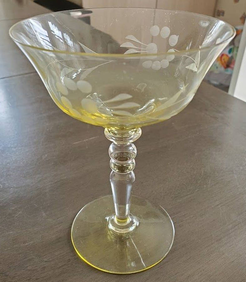 UNK19296 Champagne/Tall Sherbet by Unknown Manufacturer-1