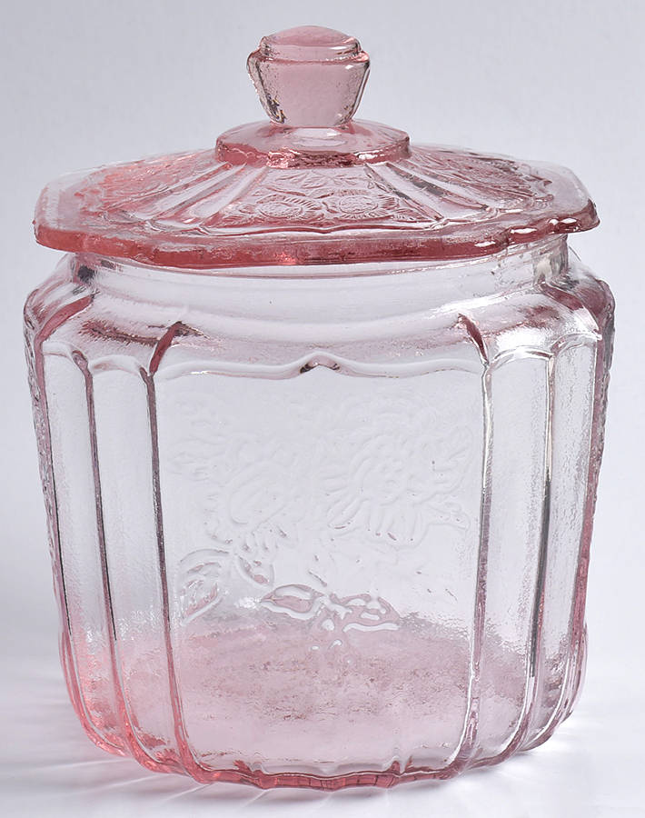 Mayfair -Various Colors(Reprouction) Cookie Jar & Lid by Unknown Manufacturer-1