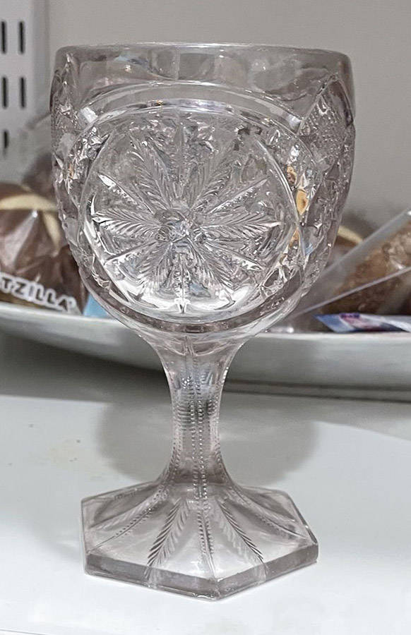 Georgia Belle Water Goblet by US Glass-1