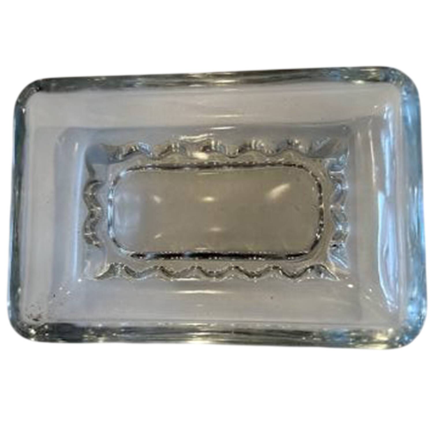 UNK16842 Small Rectangular Nappy by Unknown Manufacturer-1