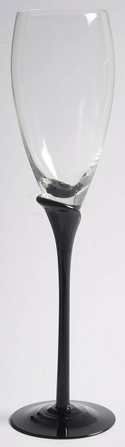 UNK1025 -Glossy Fluted Champagne by Unknown Manufacturer-1