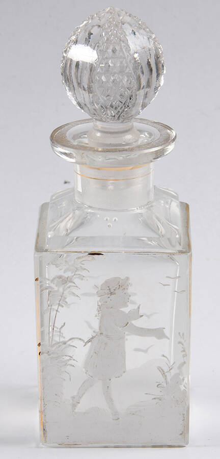 Mary Gregory Stopper for Perfume Bottle by Unknown Manufacturer-1