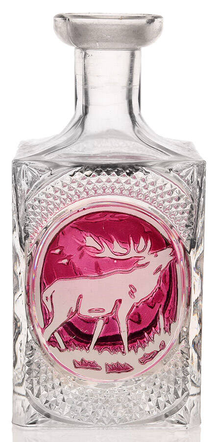 UNK16861 Square Decanter No Stopper by Unknown Manufacturer-1