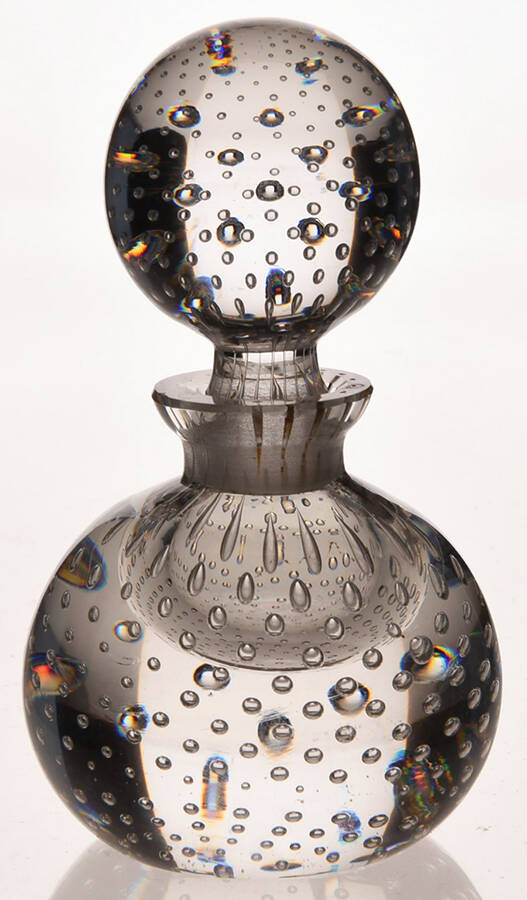 UNK2105 Cologne Bottle & Stopper by Unknown Manufacturer-1