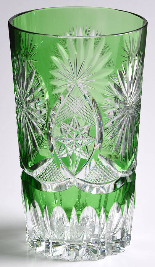 UNK20114 Green Flat Tumbler by Unknown Manufacturer-1