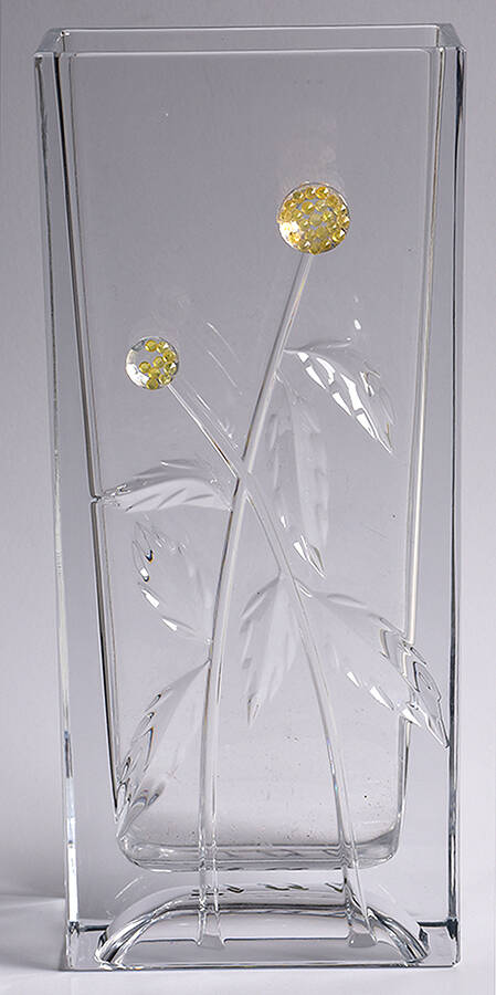 UNK20115 12" Rectangular Vase by Unknown Manufacturer-1