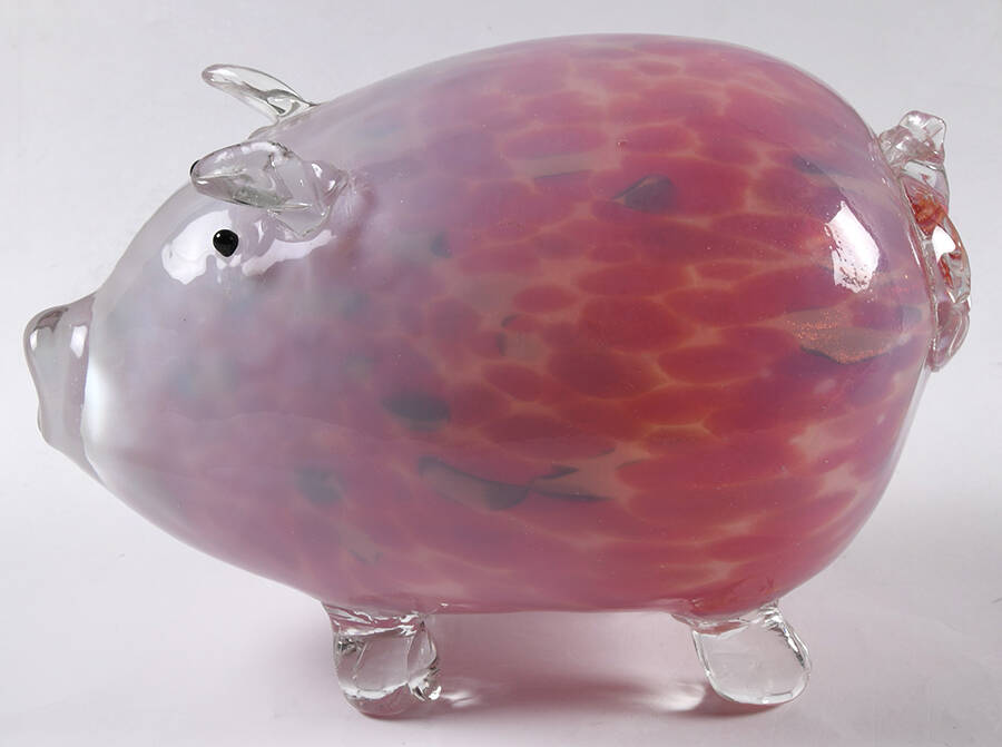 Animals & Figurines (Multicolor) Pig by Unknown Manufacturer-1